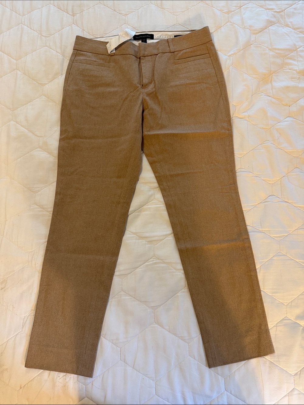 Banana Republic Tan Petite Dress Pants